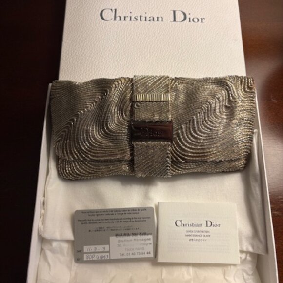 Vintage Christian Dior clutch - Picture 1 of 2